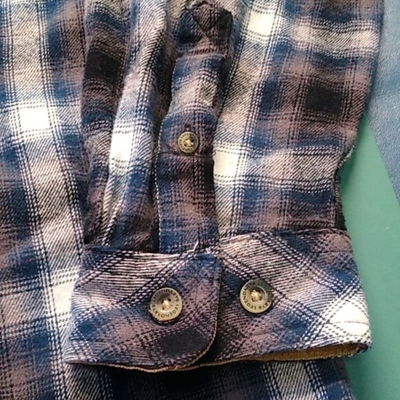 Legendary Whitetails Buck Camp Cotton Men's LG  Corduroy neck & cuffs - Picture 5 of 10